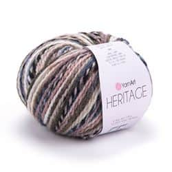HERITAGE- צמר לסריגה 25% צמר-341