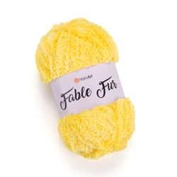 צמר לסריגת שמיכה-FABLE-FUR-בצבע-984